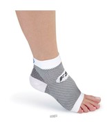 ONE PLANTAR FASCIITIS FOOT SLEEVE SOCK COMPRESSION WHITE SIZE Large XL X... - $25.97 CAD