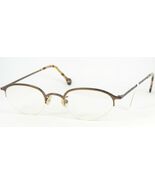L.a. Eyeworks RIM RAY 414 BROWN EYEGLASSES FRAME LAE Los Angeles 46-16-1... - $128.89