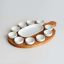 NEW Wooden Tray, Aesthetic Breakfast Tray, Wood Serving Tray, Handmade Coffee T - £22.22 GBP