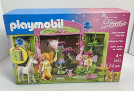 Playmobil Faries Fairy Garden Play Box Building Set 5661 NEW Toys Kids Unicorn - £14.24 GBP
