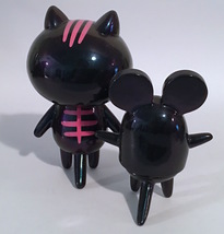 Baketan Pink Metallic Cat and Mouse Set RARE and LIMITED Set image 3