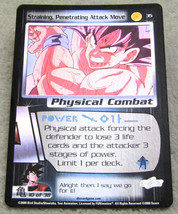 2000 Score Unlimited Dragon Ball Z Straining Penetrating Attack Move #35... - £1.55 GBP