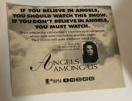 Angels Among Us Tv Guide Print Ad Roma Downey TPA12 - £4.66 GBP