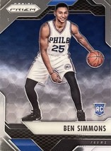 2016-17 Panini Prizm Ben Simmons #1 Rookie RC Brooklyn Nets/Philadelphia 76’ers - £11.84 GBP