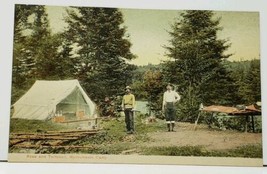 Maine Moinichwalk Camp, Rose and Twitchell Postcard I5 - £3.83 GBP