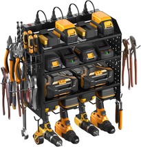 Mechanic Tool Battery Charger Organizer Garage Shop Storage Utility Shelf With - $72.96