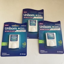 3 Unisom Return-to-Sleep Melatonin Quick Dissolving Strips, Cool Mint, 2... - £22.60 GBP
