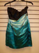 Ruby Rox New Womens 14 Rine Blue Strapless Dress - £54.60 GBP