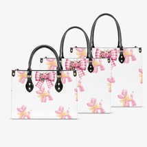 Women&#39;s Tote Bag - Rockabilly - Pink Balloon Poodles - £47.50 GBP+