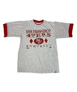 Vtg San Francisco 49ers Graphic T Shirt Sz L Salem NFL Single Stitch Rar... - $71.99