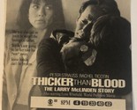 Thicker Than Blood Tv Print Ad Peter Strauss Lynn Whitfield TPA4 - £4.67 GBP