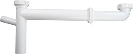End Outlet Continueous Waste Plumbing Tailpiece, White - Plumb Pak PP919W - $345.97 MXN