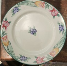 Oneida Tulip Garden Salad Plate Stoneware in Excellent Used Condition  - £5.86 GBP