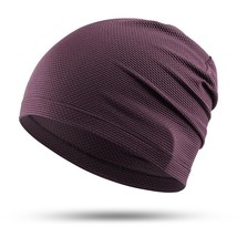 Breathable Running Unisex Cap Beanie Style Solid Color Bicycle Riding Sp... - £14.44 GBP