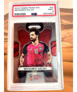 MOHAMED SALAH 2018 PANINI PRIZM WORLD CUP SOCCER # 54 PSA 9 MINT EGYPT - £10.83 GBP