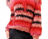 FOR LOVE &amp; LEMONS Damen Pullover Elegant Stilvoll Gestreift Rot Größe S - $69.81