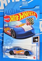 Hot Wheels 2021 Factory Set HW Race Team #194 Dodge Charger Stock Car Blue - £2.37 GBP