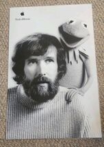 Vintage Apple 11x17 Think Different Laminated Poster Jim Henson Kermit Frog - $41.86 CAD