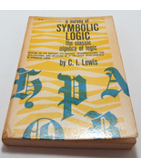 A Survey of Symbolic Logic by C.I. Lewis Dover Editions 1960 Algebra of ... - £18.22 GBP