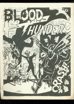 Blood And Thunder -RARE Comic Book Fanzine #6-1967- Fn - £169.83 GBP