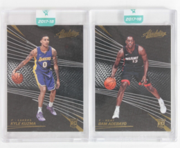 Lot De 2 Ungraded 2017-18 Panini Absolute Souvenirs Cartes Kuzma / Adebayo - £81.97 GBP