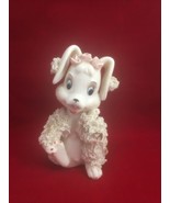 Adorable 1950 Lace Dog Figurine | Japan | Vintage | 5.5” - $19.79