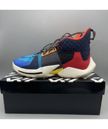 Nike Jordan Russell Westbrook Why Not Zero.2 Basketball Shoes Size 7Y AO... - £18.15 GBP