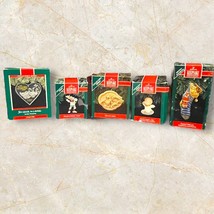 Hallmark Keepsake Collectors Series Christmas Ornaments Lot of 5  Vintage - $24.99