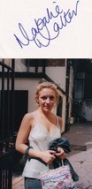 Natalie Walter Horrible Histories Hand Signed Card + Photo Ephemera - £7.96 GBP