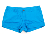 The North Face Women&#39;s 16 Blue Maywood Shorts Linen Cotton Blend 3&quot; Inseam - £31.64 GBP