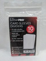 Ultra Pro 10 Pack Card Sleeves Dividers - £5.44 GBP