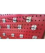 20pcs PEG Board Pegboard Shelving Hooks 3” For Frame Machine Hanging Board - $623.30 MXN