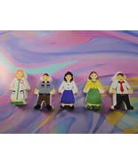 Lot of 5 Wooden Train Set Human Figurines - Nurse, Teacher - Thomas &amp; Fr... - $12.29 CAD