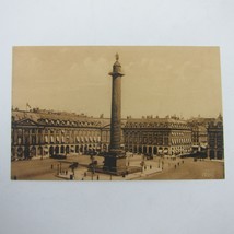 Postcard Paris France Place Vendome The Beautiful Things of France Antique RARE - £19.53 GBP
