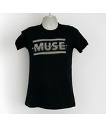 MUSE Black Simulation Theory T Shirt 2019 Tour Women&#39;s Size Small - £6.91 GBP