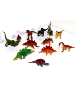 Dinosaurs Toy Assorted Figures Lot of 12 About Vintage 2 in - $12.82