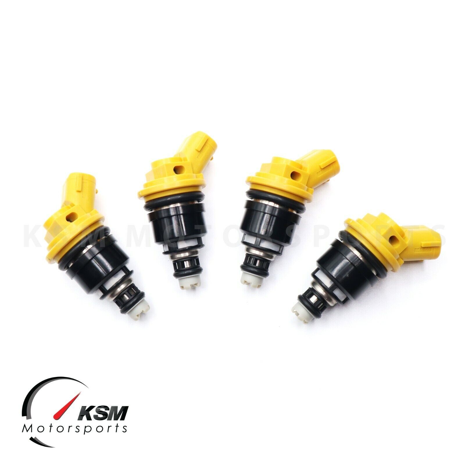 Primary image for 4 x 550cc new fuel injectors Side feed for Subaru WRX GC8 MY99 STI E85 fit jecs