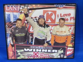 8X10 Nascar Photo - Dirt Track Winner - $6.26