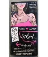  HARD CANDY INKED UP BODY ART TEMPORARY TATTOOS HEARTS &amp; CROWN CHAIN - $9.16 CAD