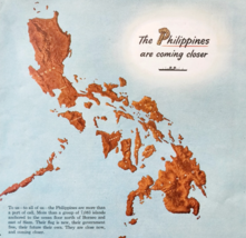 1947 American President Lines Advertisement Aviation Philippines Airplan... - $564.18 MXN