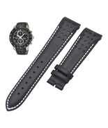 Sportura SSC361 7T62-0KV0 21mm Black Leather Watch Strap For Seiko - $34.99