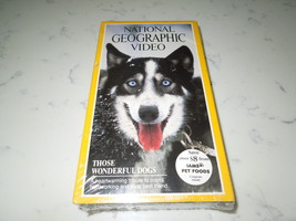 National Geographic VIDEO- Those Wonderful Dogs (Vhs Tape, 1994) - £0.98 GBP