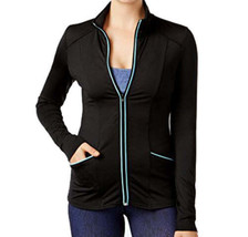 Energie Womens Activewear Active Juniors Tasha Jacket Size Medium Color Black - £35.55 GBP