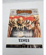 Warlord Saga Of The Storm Elves AEG Promotional Flyer Sheet 8 1/2&quot; X 11&quot; - £22.20 GBP