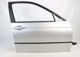 BMW E46 4dr Sedan Titanium Silver Right Front Door Gray 1999-2005 OEM - £194.76 GBP