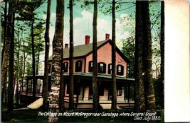 Ulysses S. Grant Cottage on Mount McGregor Saratoga NY UNP Unused DB Postcard E7 - £6.97 GBP