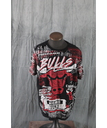 Chicago Bulls Shirt - All Over Print - Men's 2XL - $49.00
