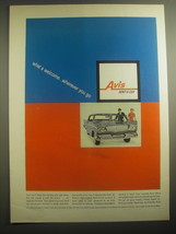 1959 Avis Rent-a-Car Ad - What a welcome.. Wherever you go - £14.48 GBP