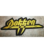 Dokken~Heavy Metal Rock~Embroidered Patch~Iron or Sew on~@ 5&quot; x 2&quot;~FREE ... - $86.15 MXN