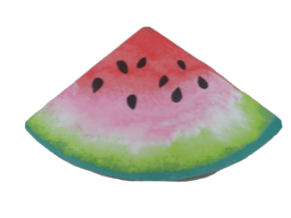 New 4 Summer Watermelon Paper Lunch Napkins 12&quot; Sq 2 Ply Crafts - £3.90 GBP